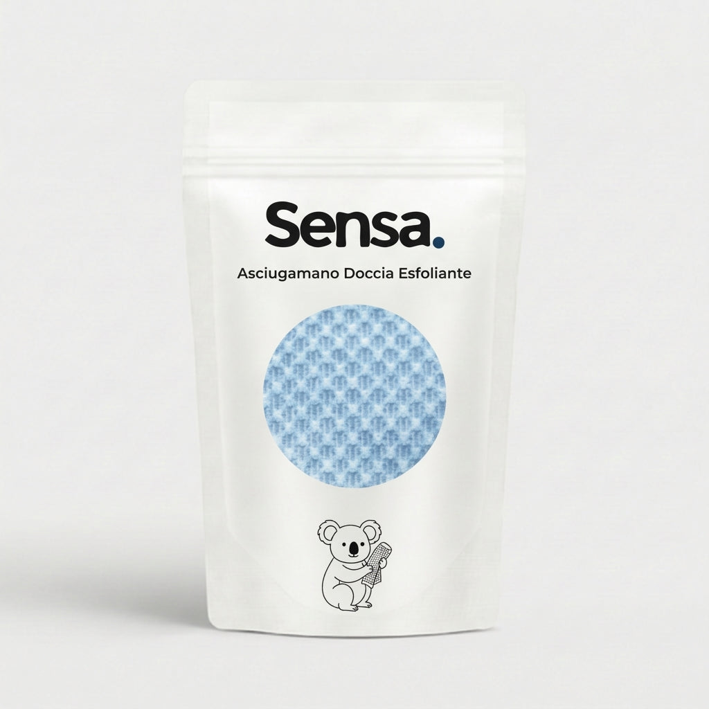 Asciugamano da doccia esfoliante Sensa™