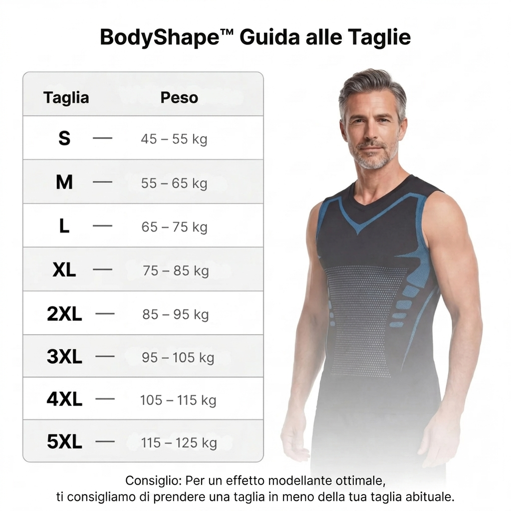 BodyShape™ - Canotta Compressiva Modellante Uomo