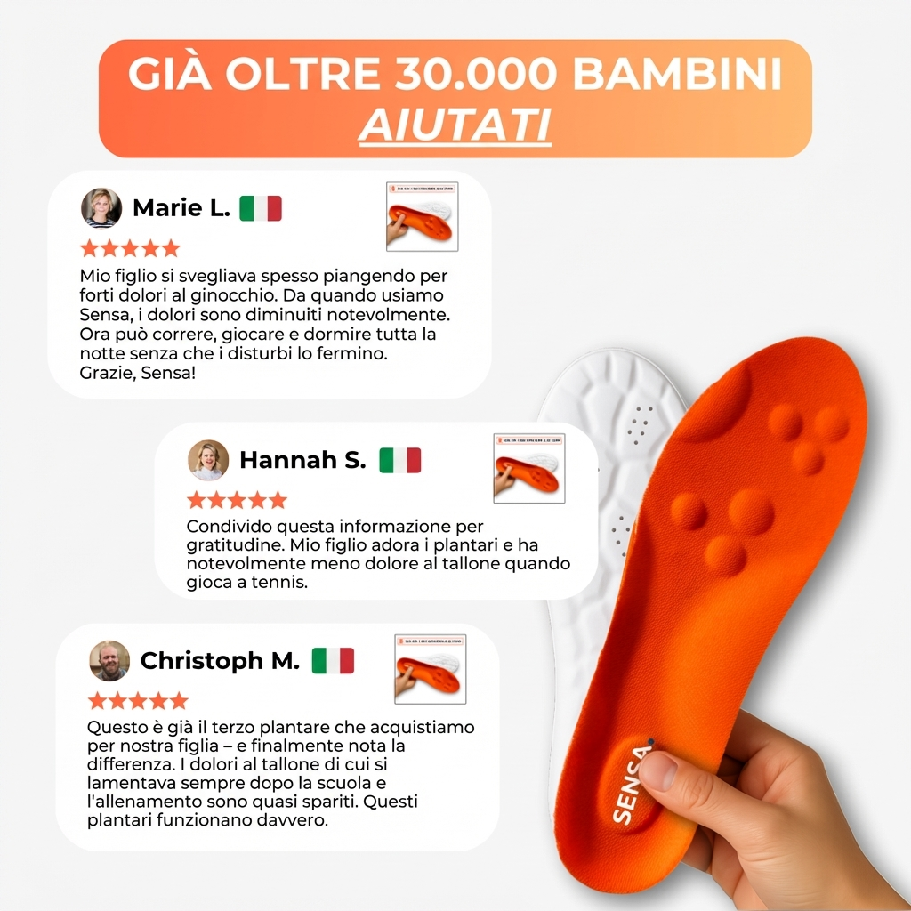 SoftFlex™ Solette Massaggianti per le Tue Scarpe