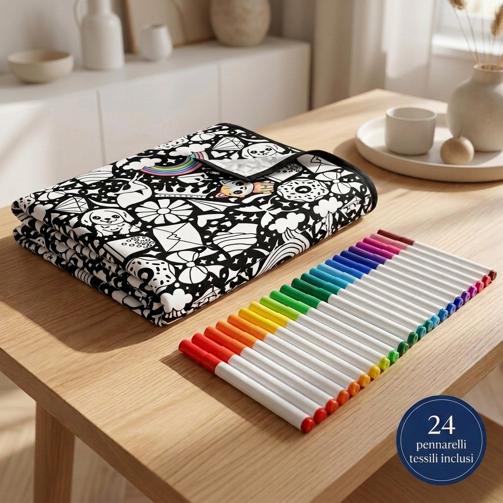 ColorNest™ - Coperta da Colorare