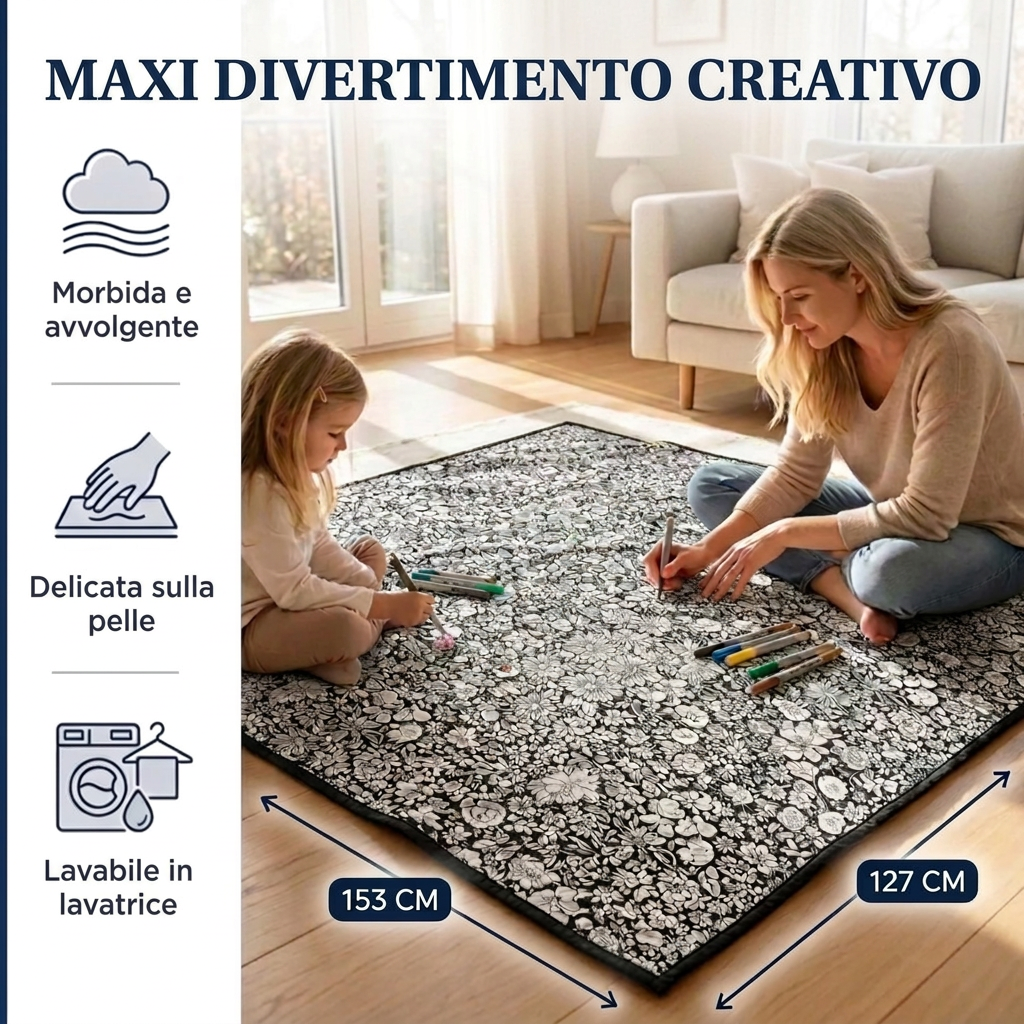 ColorNest™ - Coperta da Colorare