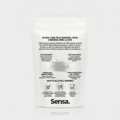 Asciugamano da doccia esfoliante Sensa™