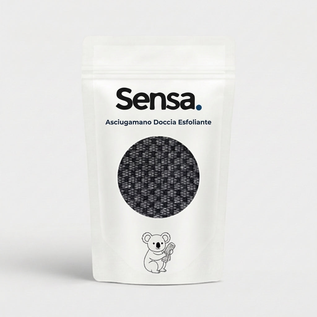 Asciugamano da doccia esfoliante Sensa™