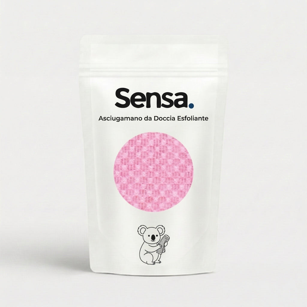 Asciugamano da doccia esfoliante Sensa™