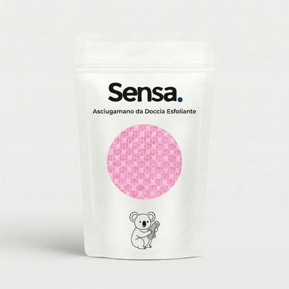 Asciugamano da doccia esfoliante Sensa™