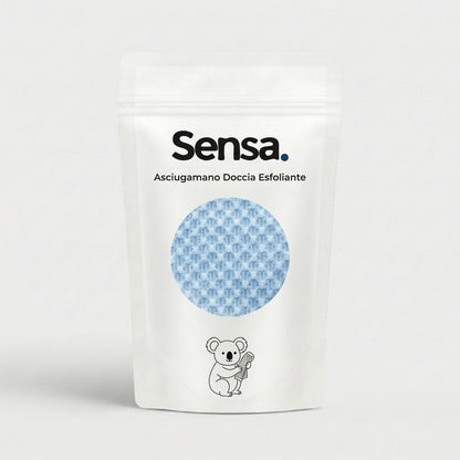 Asciugamano da doccia esfoliante Sensa™