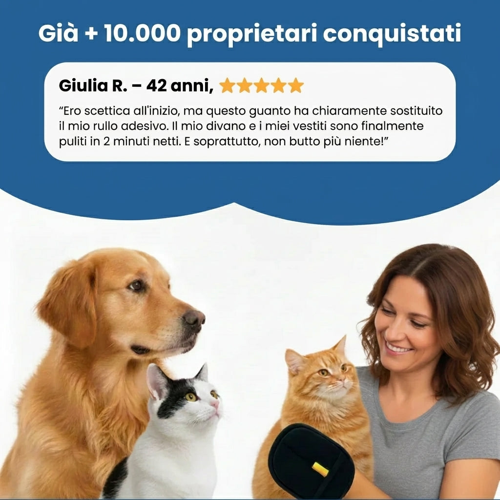 PeloZero™ - Guanto Rimuovi Peli