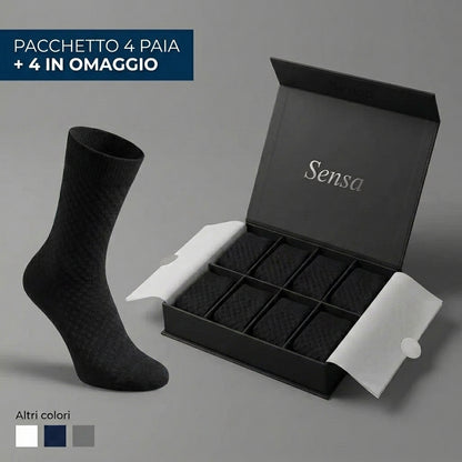 Calze SENSA a metà polpaccio in fibra di bambù premium