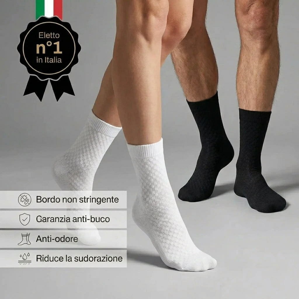 Calze SENSA a metà polpaccio in fibra di bambù premium