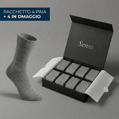 Calze SENSA a metà polpaccio in fibra di bambù premium