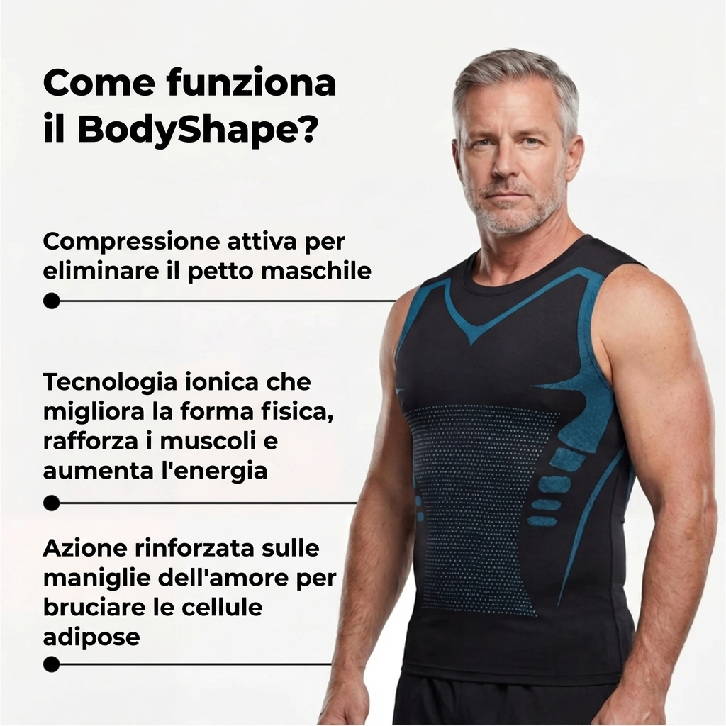BodyShape™ - Canotta Compressiva Modellante Uomo