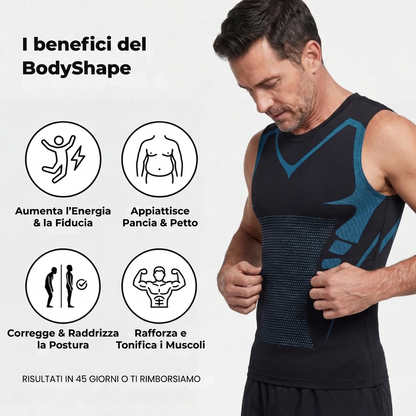 BodyShape™ - Canotta Compressiva Modellante Uomo