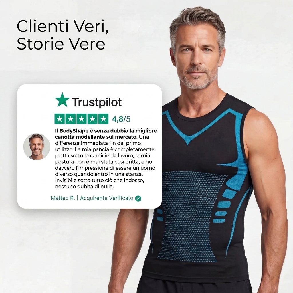 BodyShape™ - Canotta Compressiva Modellante Uomo