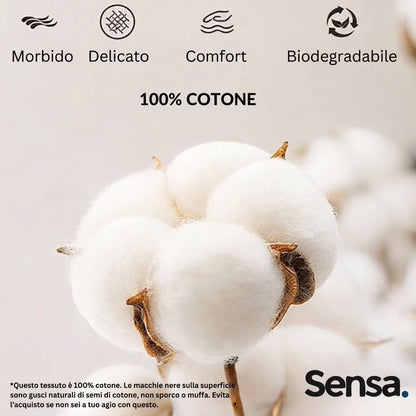 Sacchetto Portapane in Cera d'Api Biologica - 100% Cotone Bio
