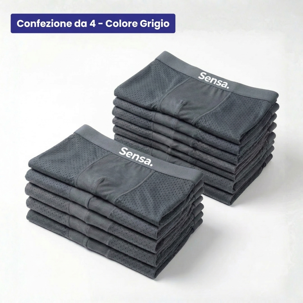 BambuBoxer™ - Set Boxer in Fibra di Bambù | Sensa
