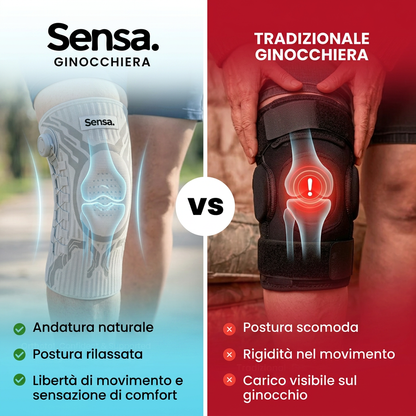 Ginocchiera StabiFlex™ - Muoviti con sicurezza, senza pensare al ginocchio
